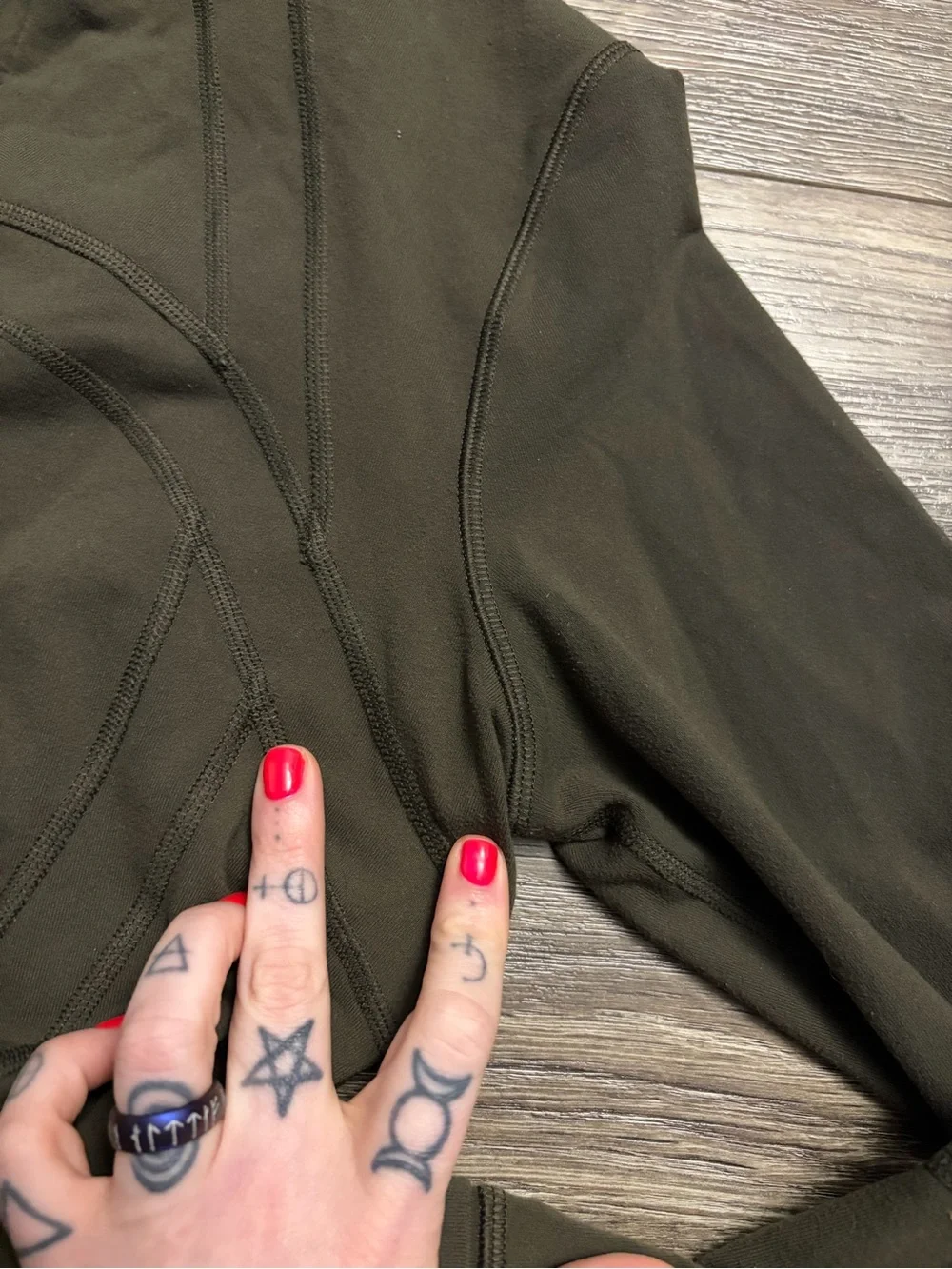 Lululemon Define Jacket *Luon (Dark Olive) Size 10